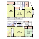 足立区舎人５丁目 間取図