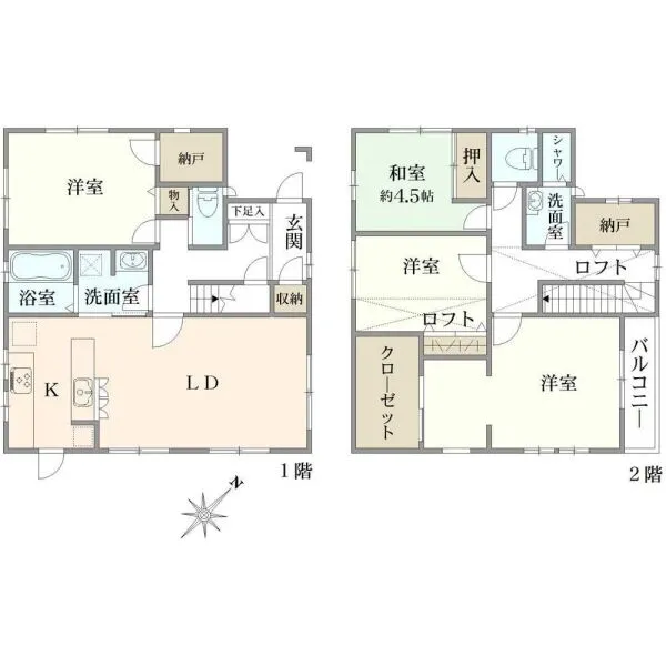 八千代市大和田新田 間取図