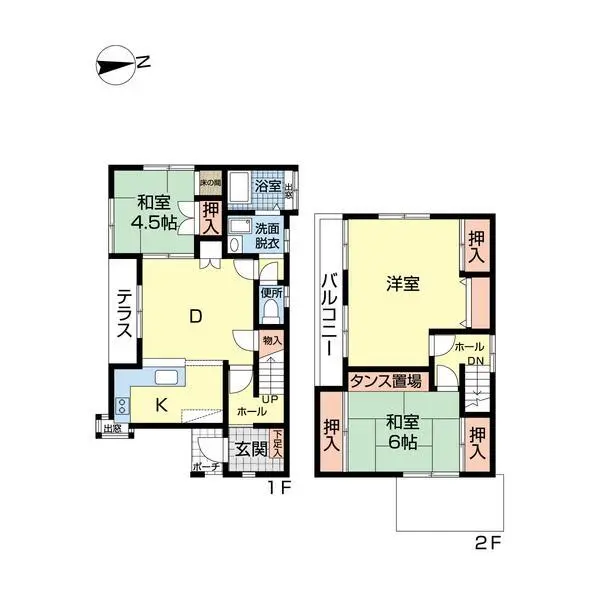 千葉市花見川区幕張町３丁目 間取図