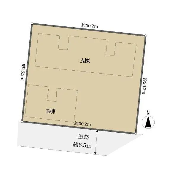 名古屋市北区中味鋺１丁目 間取図