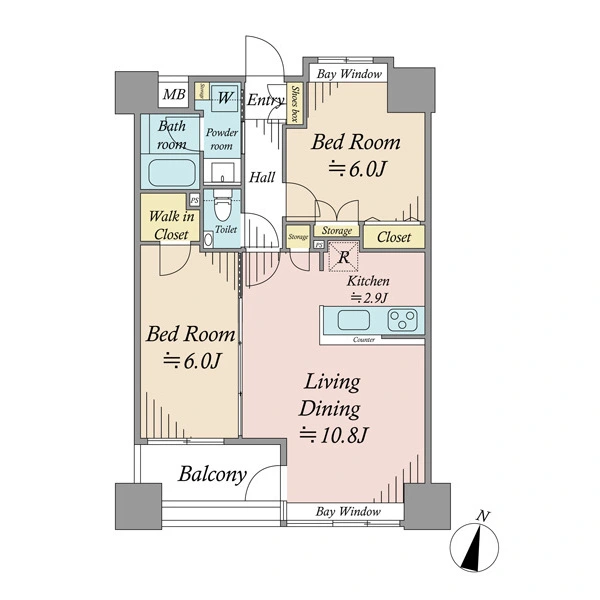 アルコード横濱吉野町 間取図
