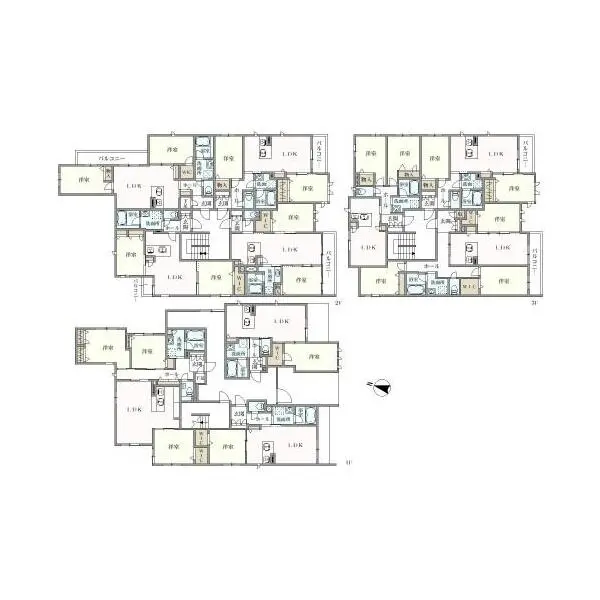 名古屋市昭和区荒田町１丁目 間取図