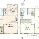 国分寺市光町１丁目 間取図