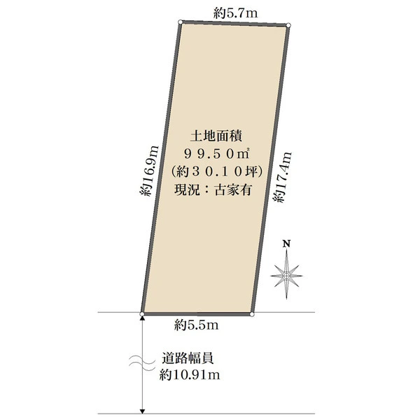 名古屋市熱田区大宝４丁目 間取図