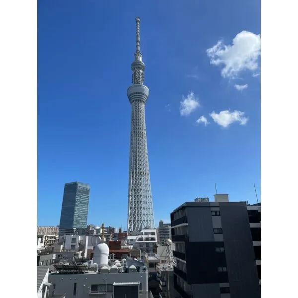 向島パークハイツ第2 バルコニーからの眺望