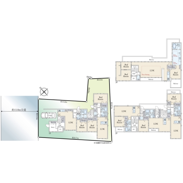 La Casa Dolce 間取図