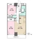 ニューハイツ新神楽坂 間取図