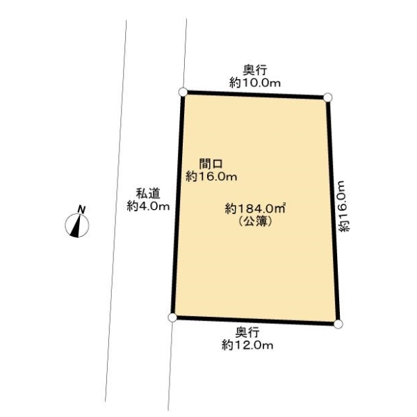 名古屋市天白区御幸山 間取図