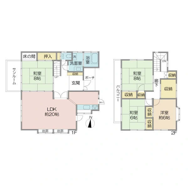 船橋市駿河台２丁目 間取図
