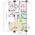 ザ・パークハウス東山公園 間取図