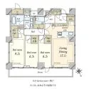 ザ・パークハウス三田ガーデン 間取図