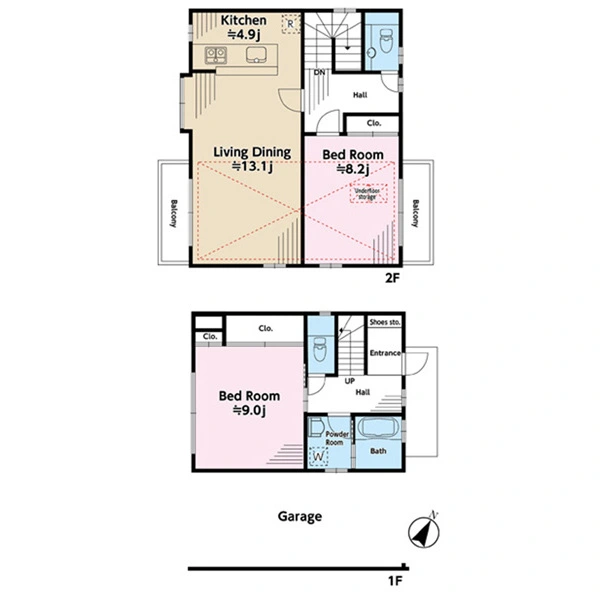豊島区上池袋１丁目 間取図