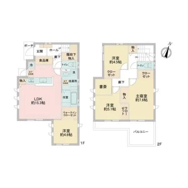 鎌倉市台４丁目 間取図