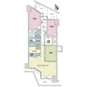 北千里パークスクエア 間取図