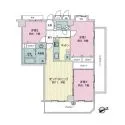 ダイアパレスグランデージ千住大橋 間取図