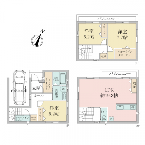神戸市長田区本庄町８丁目 間取図
