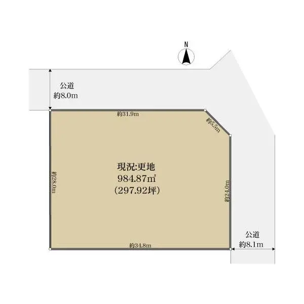 京都市伏見区横大路下三栖宮ノ後 間取図