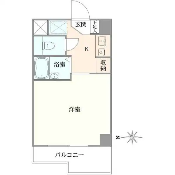 スカイコート文京小石川 間取図