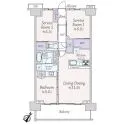 シティテラス町田ステーションコート 間取図