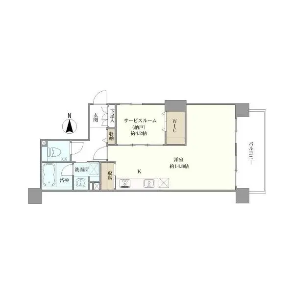 メイツ品川シティ・コア 間取図
