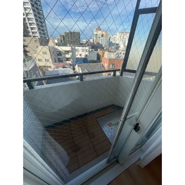ロワール北千住 北側バルコニー