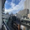 ロワール北千住 玄関前からの眺望