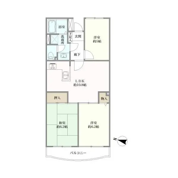 エクメーネ相模大野・文京 間取図
