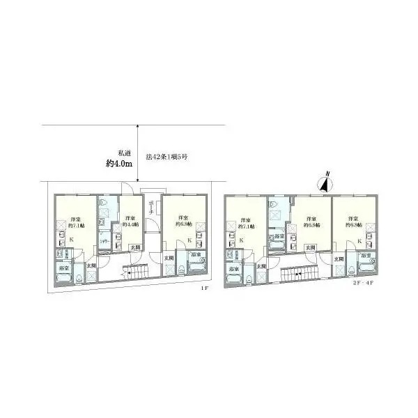 練馬区北町８丁目 間取図