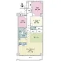 ライオンズマンション太秦第２ 間取図