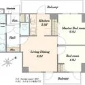 ライオンズマンション早稲田シティ 間取図
