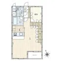 東山コーポラス 間取図