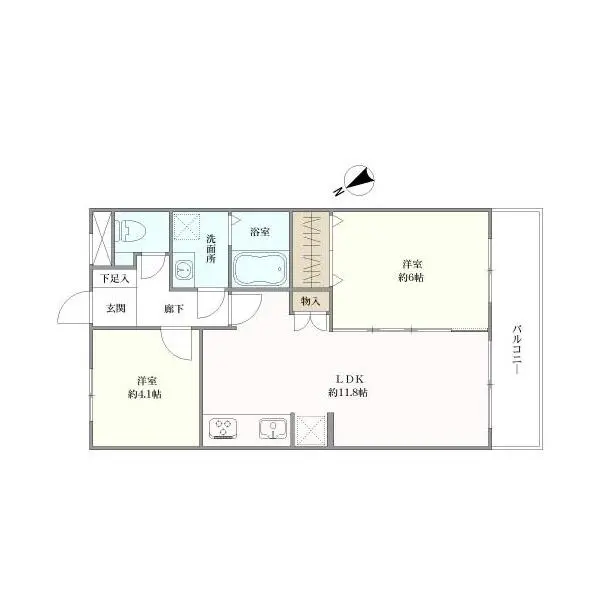 ライオンズマンション大宮本郷町 間取図