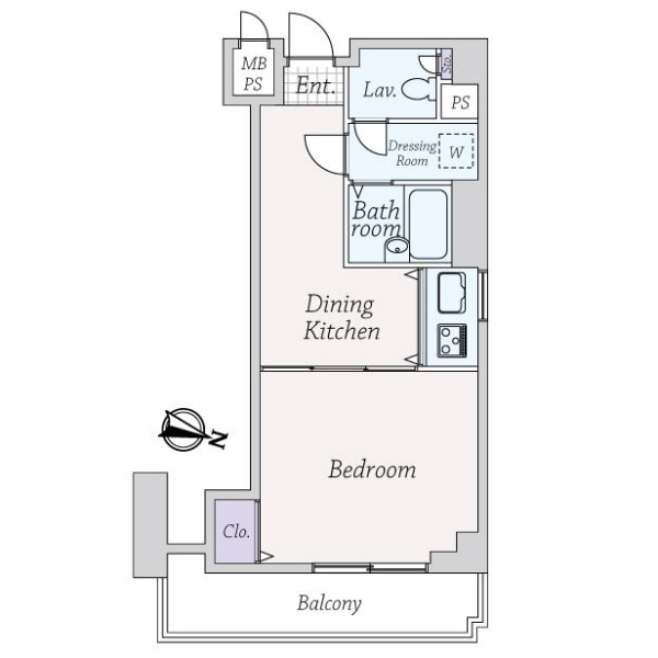 セザール代々木 間取図