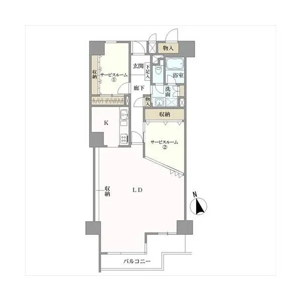 ザ・スクエア 間取図