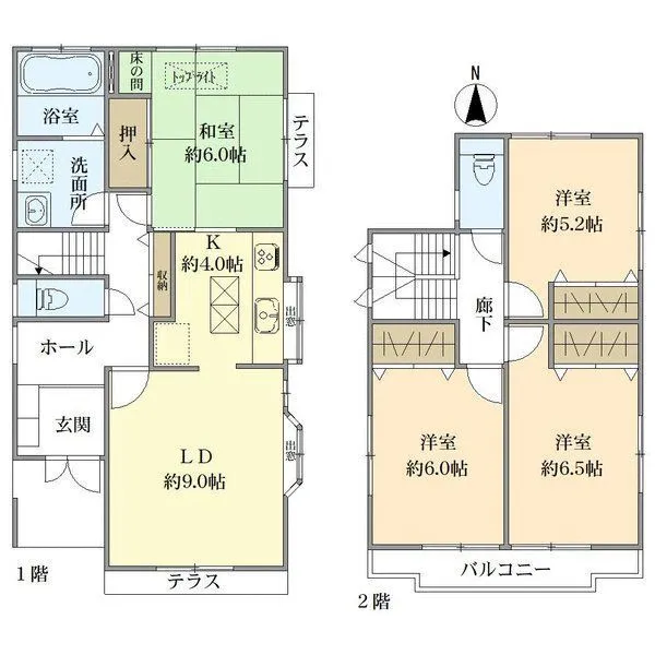 川口市東川口６丁目 南側からの外観
