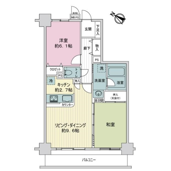 ライオンズシティ町田東 間取図