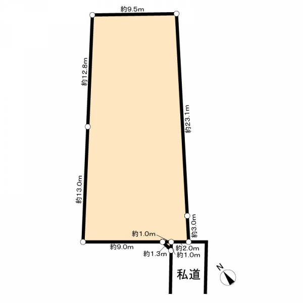 川口市大字峯 間取図