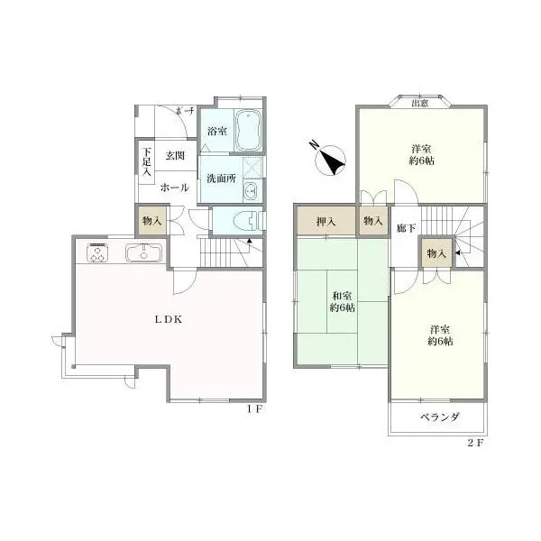 相模原市南区大野台６丁目 間取図