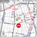 パークリュクス神田 現地案内図