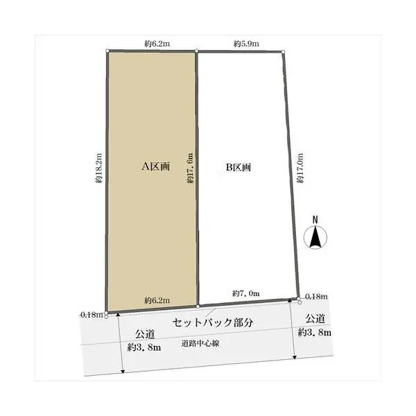 練馬区貫井３丁目 間取図
