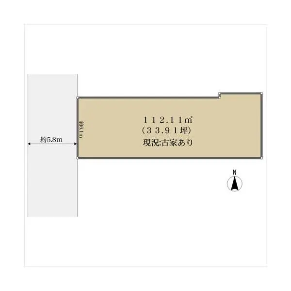 京都市北区上賀茂葵之森町 間取図