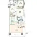 グレーシアガーデンたまプラーザＣ棟 間取図