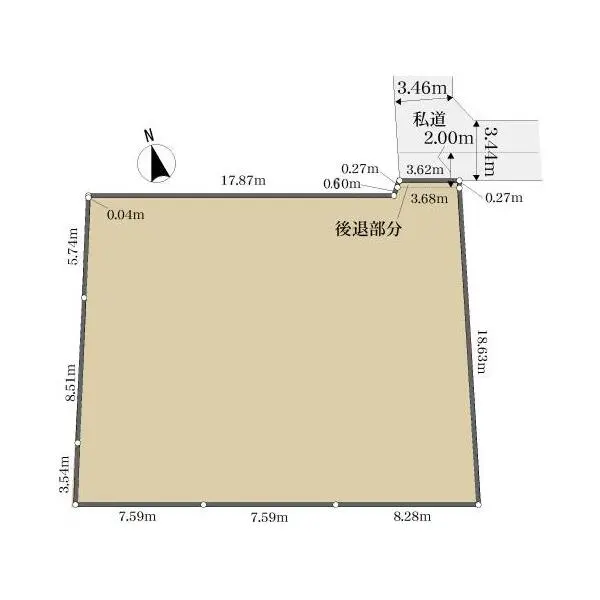 杉並区本天沼２丁目 間取図