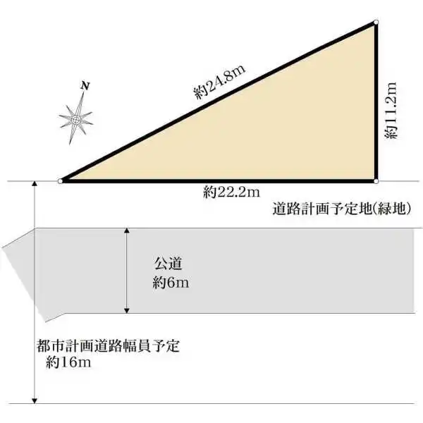 国立市北3丁目 間取図