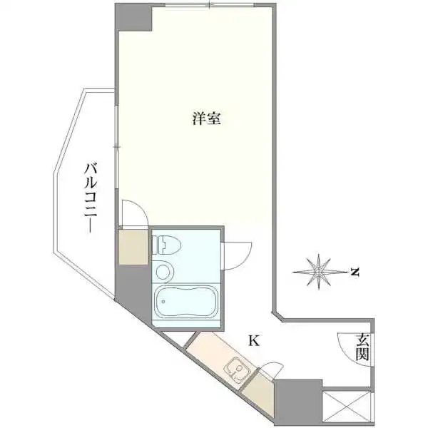 オリエンタル千駄ヶ谷 間取図
