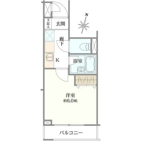 ＧＲＯＷＳ　桜台　Ｓｔａｔｉｏｎ　Ａｒｅａ 間取図