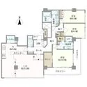 恵比寿ガーデンテラス壱番館 間取り図