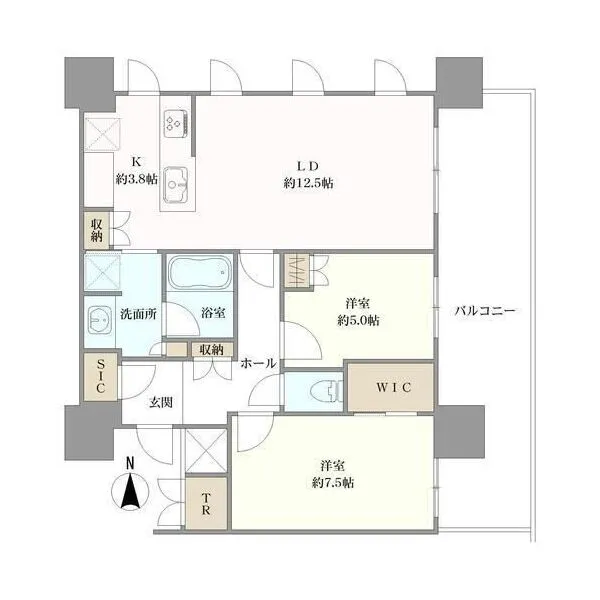 タワー・ザ・ファースト名古屋栄 間取図