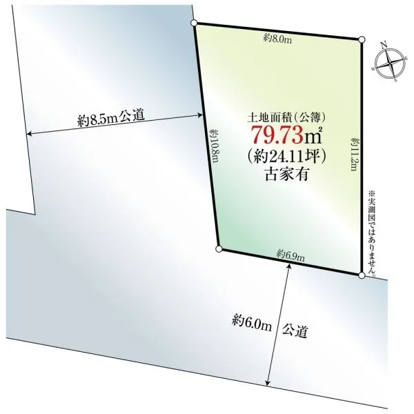 江戸川区西一之江１丁目 区画図