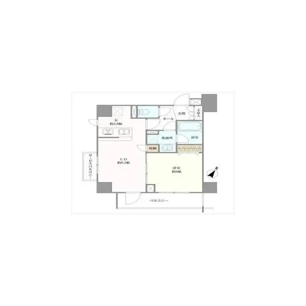 ＬＩＮＸ　ＡＶＥＮＩＲ 間取図